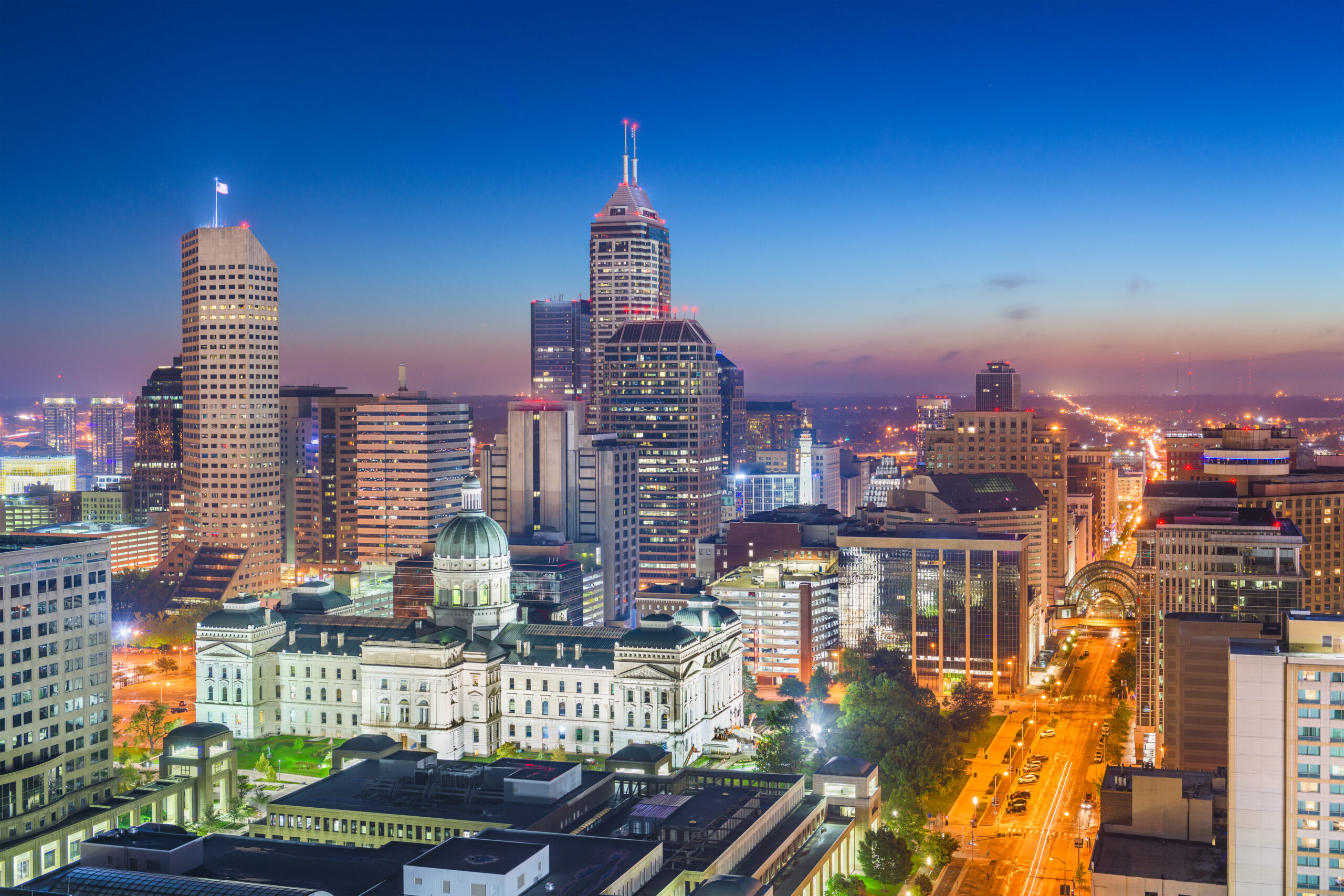Indianapolis skyline