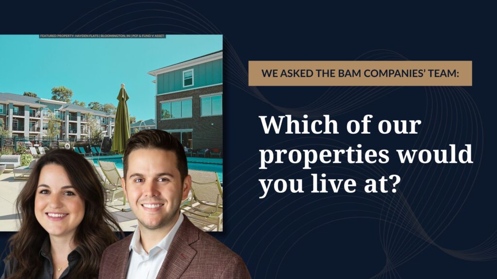 Canva image with the headline, "Which of our properties would you live at?"